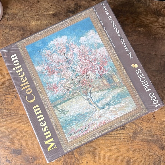 Vincent Van Gogh - The Pink Peach Tree Puzzle - Picture 1 of 4